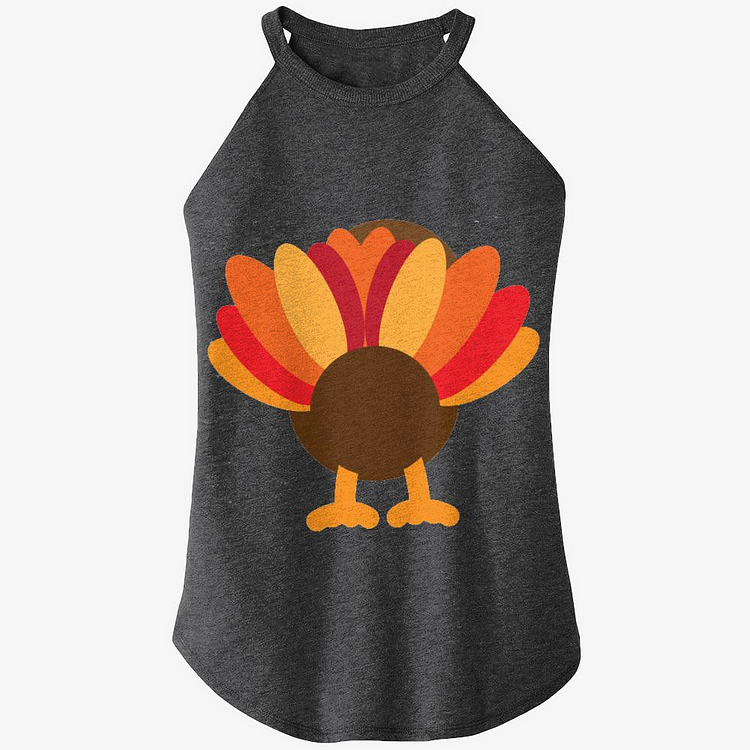 Turkey Butt, Thanksgiving Rocker Tank Top