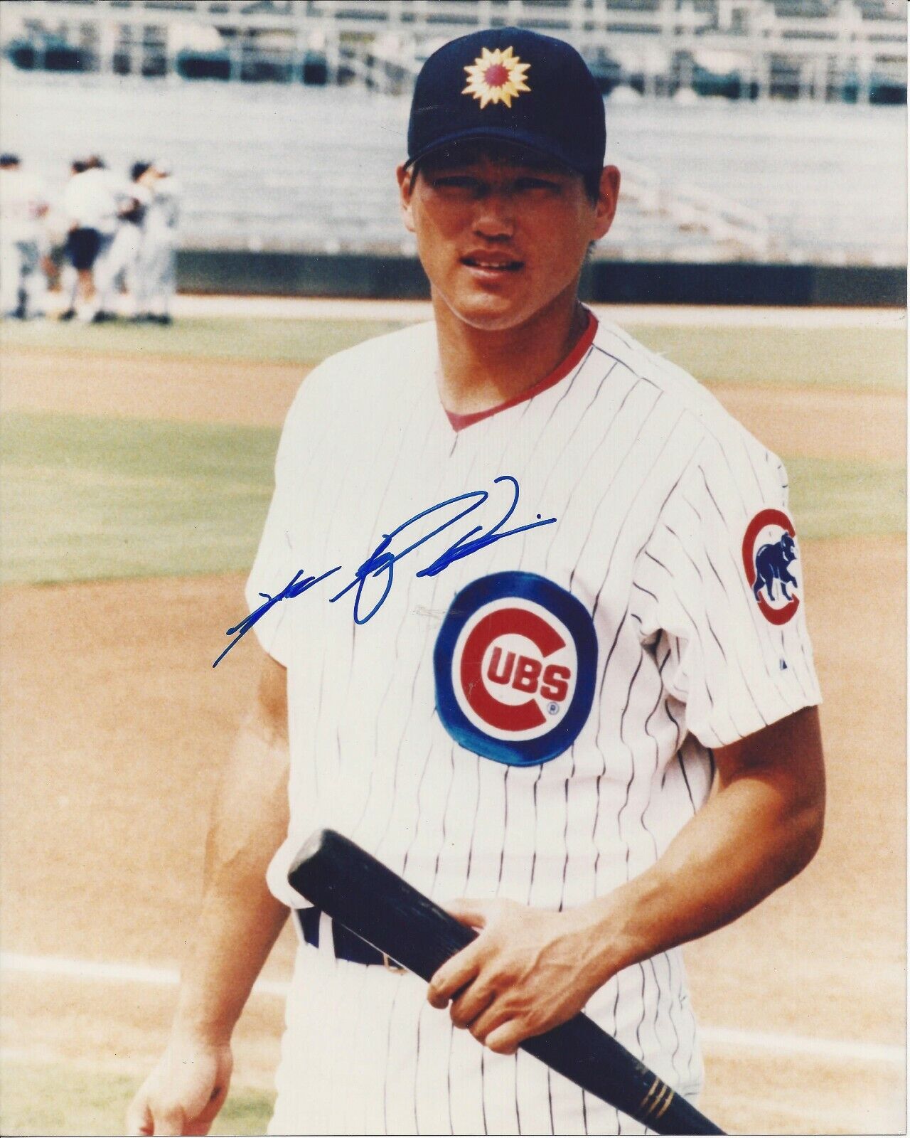 Hee Seop-Choi Autographed 8x10 Chicago CubsA832