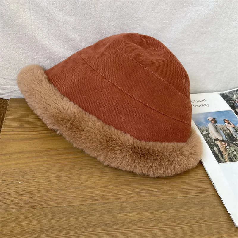 Letclo™ Fashion Thick Plush Hat letclo Letclo