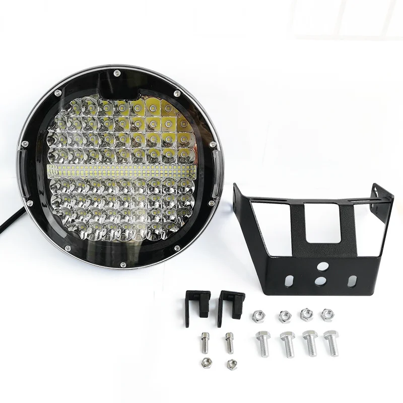 Automotive LED Work Light 300W Super Bright Round Project Light Spotlight Wide Voltage 12-84V Off-road Vehicle Modification Light