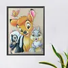 Lapin Disney-peinture diamant rond-40*50cm
