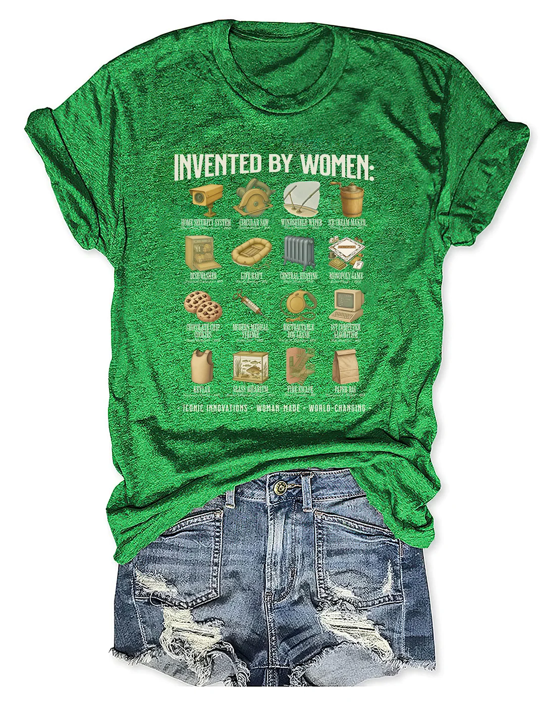 Invented By Women T-shirt