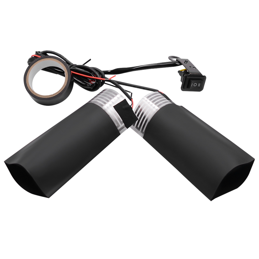 

12V Motorcycle Heated Hand Grips Cover E-bike Handle Heater Hand Warmer Kit, 501 Original