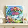 Diamond Painting-DIY Crystal Rhinestone Spring Flower Umbrella