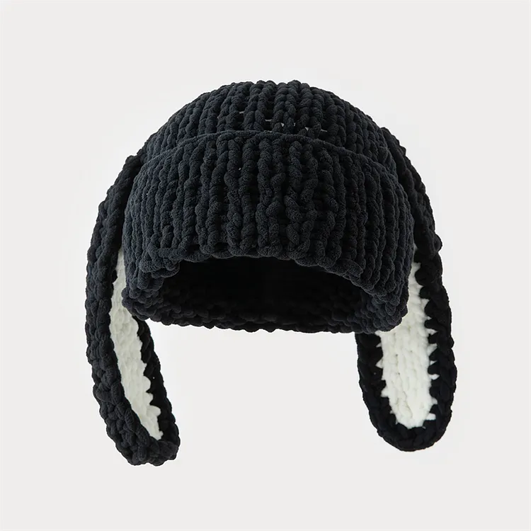 Ice Out Justice For Liam Bunny Ears Knit Hat