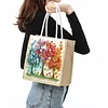 DIY Flower Forest Diamond Painting Shopping Bag Diamond Tote Handbag