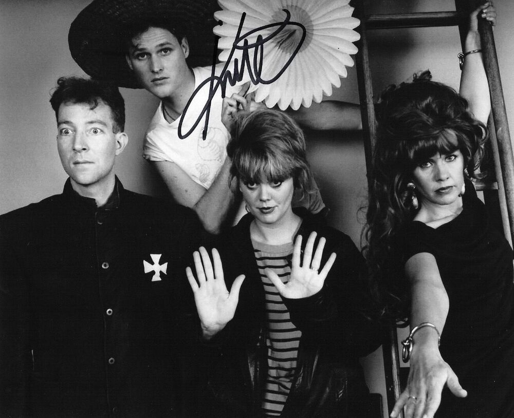 * KEITH STRICKLAND * signed 8x10 Photo Poster painting * THE B-52'S * * 6