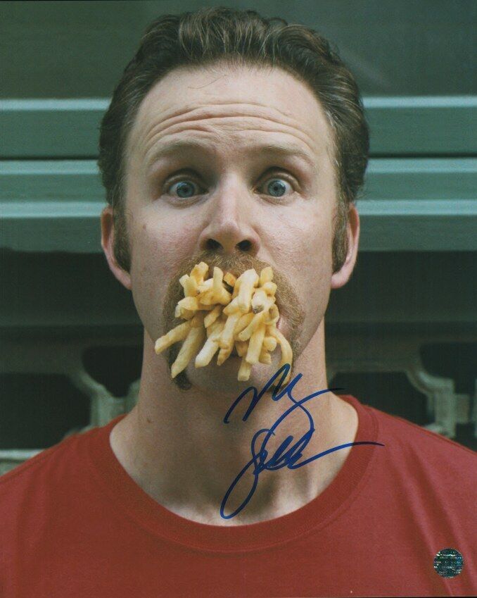 Morgan Spurlock - Super Size Me Autographed Original 8x10 Photo Poster painting LOA TTM