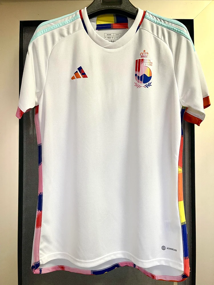 2022 FIFA World Cup Belgium Away Soccer Shirt
