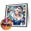 Diamond Painting -DIY Round Drill Snow White（40x40cm）