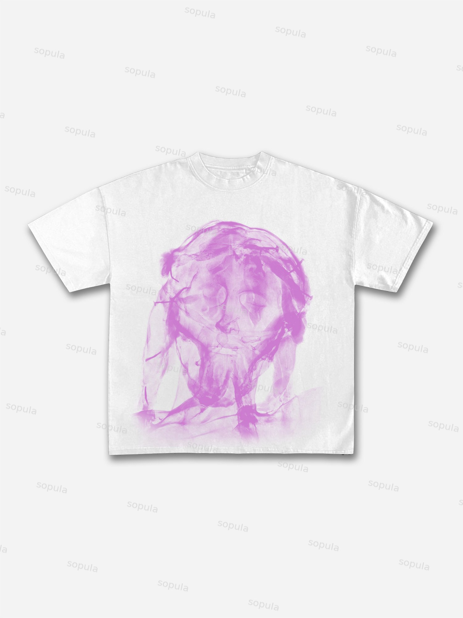 X-ray Jesus Graphic Cotton T-shirt - Sopula｜Premium Graphic Tees & Graphic Clothing