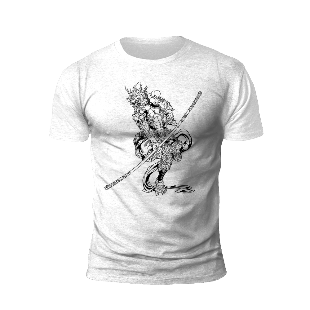 Divine Warrior: Sun Wukong Graphic T-Shirt