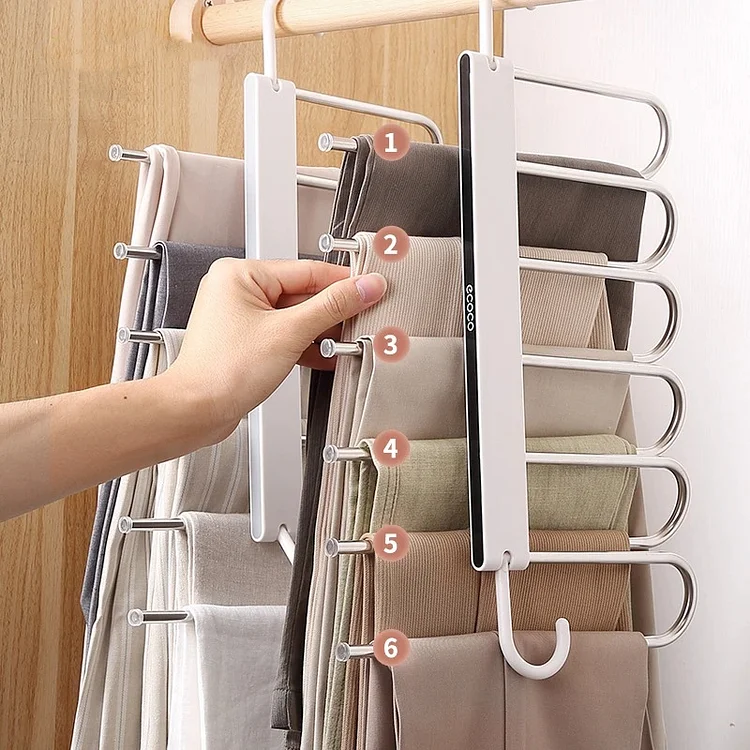 Multifunctional Trouser Rack Wardrobe Storage Rack
