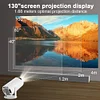 Home Theater Projector Portable 4K Outdoor Android 11 Dual Wifi6 200 ANSI Bundle