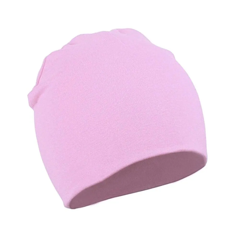 2020 Baby Stuff Accessories Baby Hats Beanies winter warm Girl Boy Toddler Infant Kids Children Solid Hat Cotton Soft Warm Cap