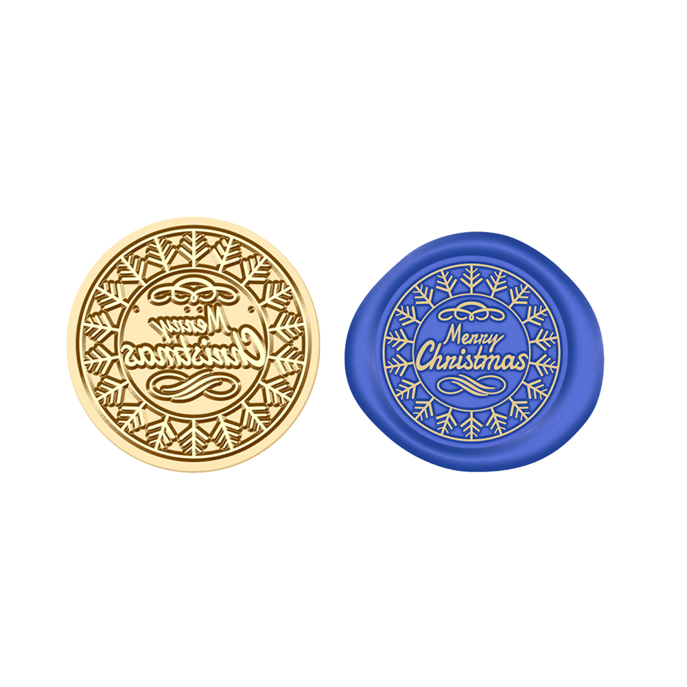 

25mm Christmas Wax Seal Stamp Cartoon Head - Wax Seal Stamp, 501 Original