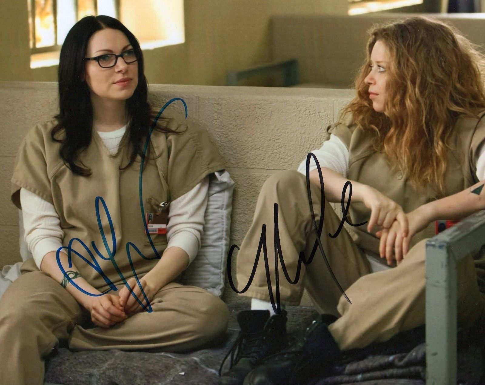 NATASHA LYONNE & LAURA PREPON AUTOGRAPHED SIGNED A4 PP POSTER Photo Poster painting PRINT 1