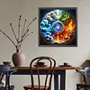 Diamond Painting -DIY Round Drill Swirl(40x40cm)