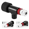 Bicycle Quick Inflatable Head Lightweight CO2 Gas Pump Head for Tire Repair Tool