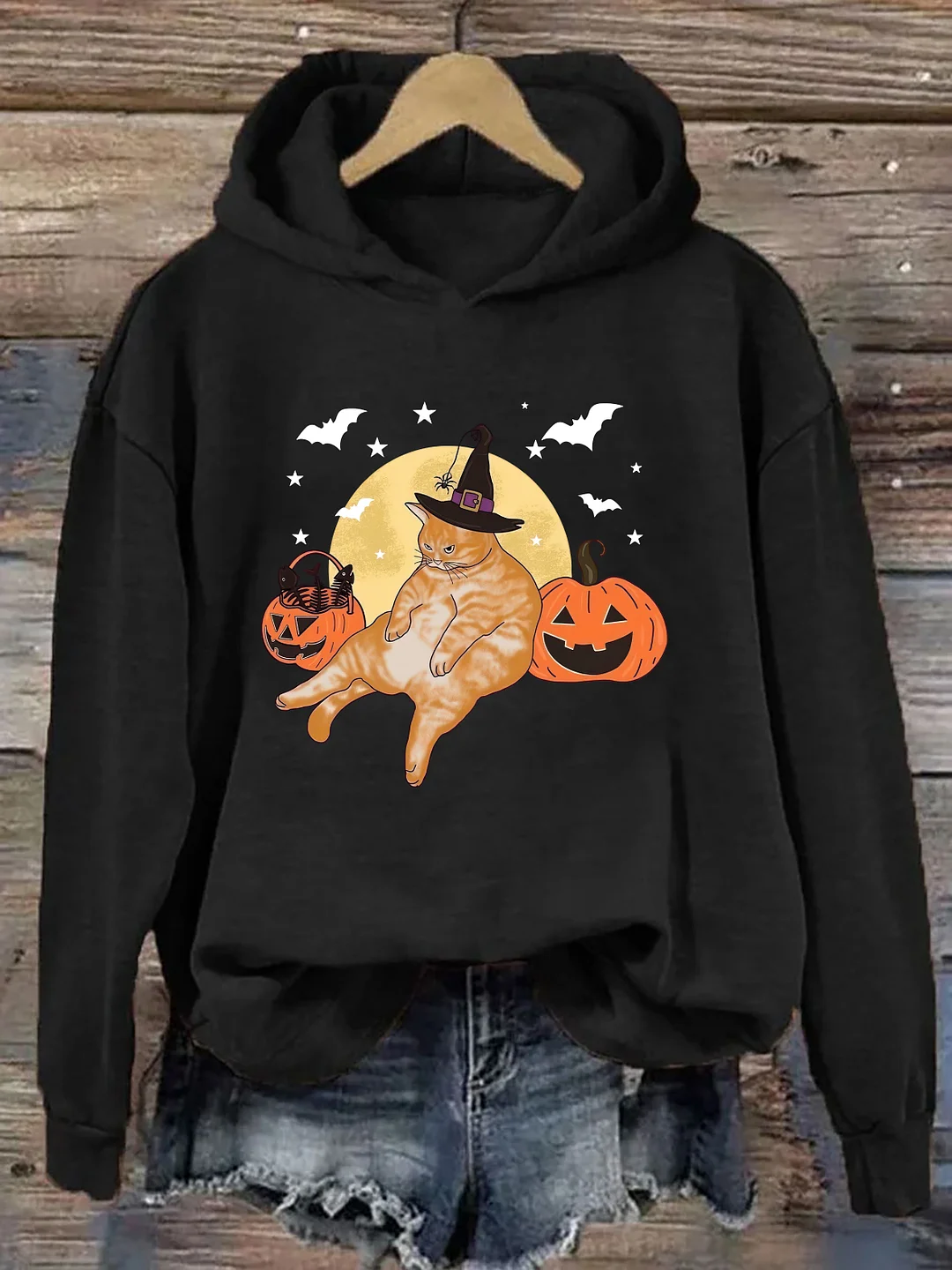 Halloween Cat Hoodie