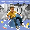 [US Local Warehouse] Kids Gyro Spun Chair 360 Rotating Seat Spinning Seat for Indoor & Outdoor Fun