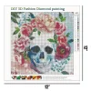 Garland Skull | Full Round Diamond Painting Kits
