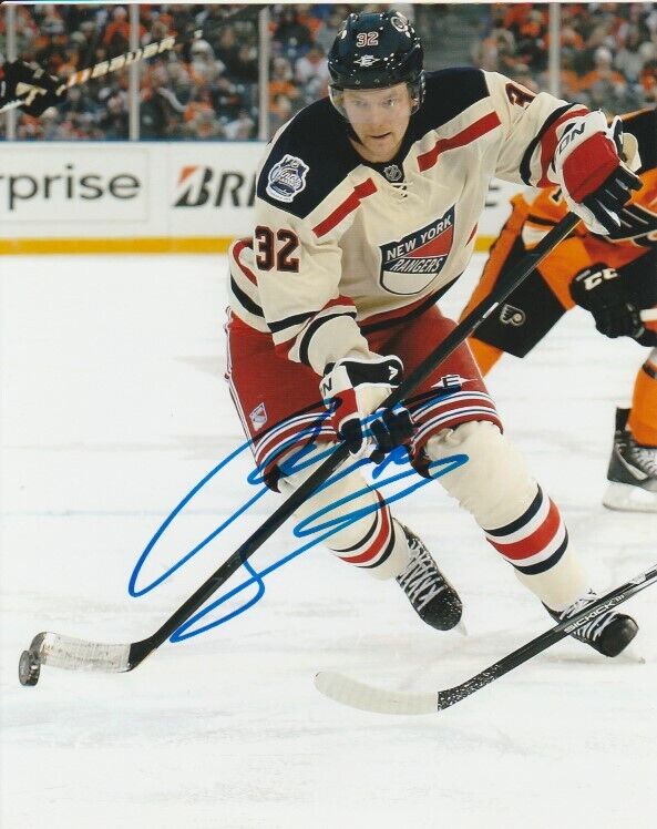 ANTON STRALMAN SIGNED NEW YORK NY RANGERS WINTER CLASSIC 8x10 Photo Poster painting! Autograph