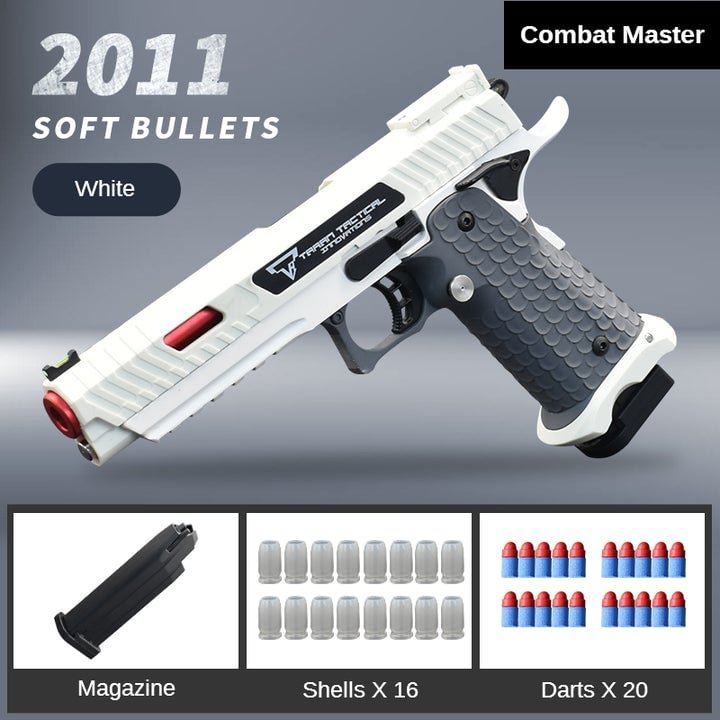 🔥UDL Combat Master 2011 Shell Ejection Dart Blaster|ANBSE™