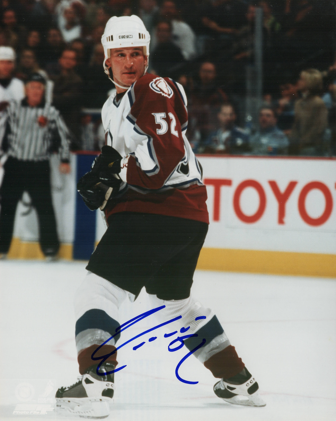 Adam Foote signed autographed 8x10 Photo Poster painting! RARE! Guaranteed Authentic! 2230