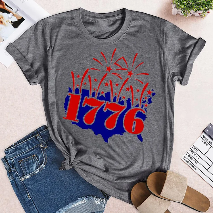 1776  independence day T-shirt Tee - 01868