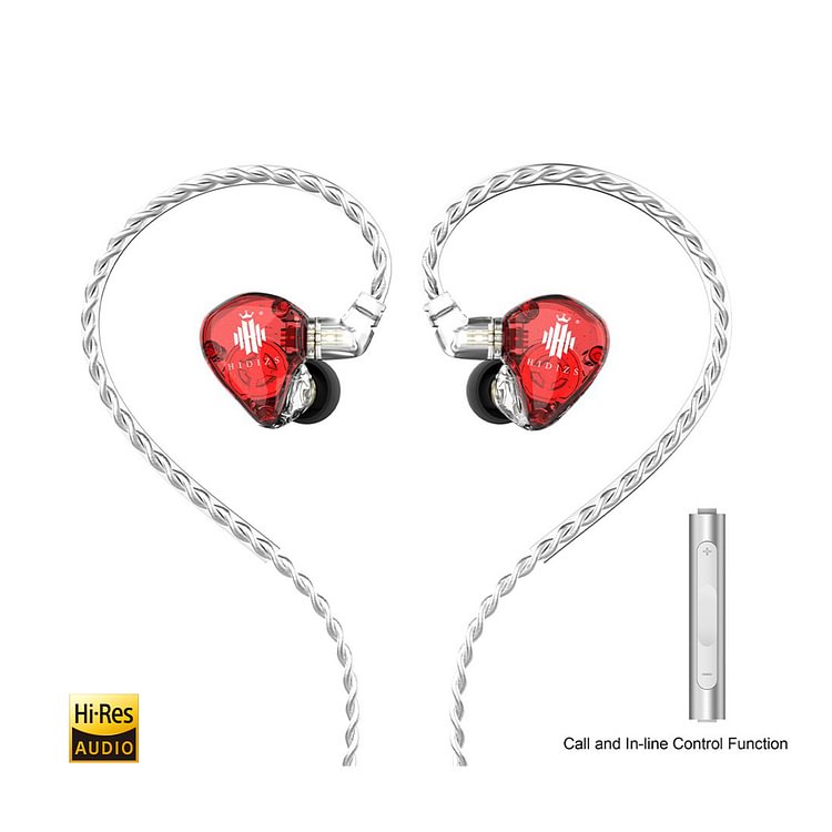 Hidizs Mermaid MS1 Rainbow HiFi In-Ear Monitor Earphones