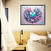 uk.everydayedeals Diamond Painting - Full Round - Love Butterfly(50*40cm)