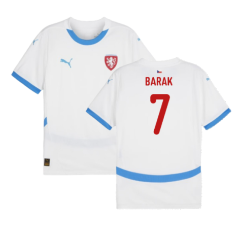 Tschechien Antonin Barak 7 Away Trikot EM 2024