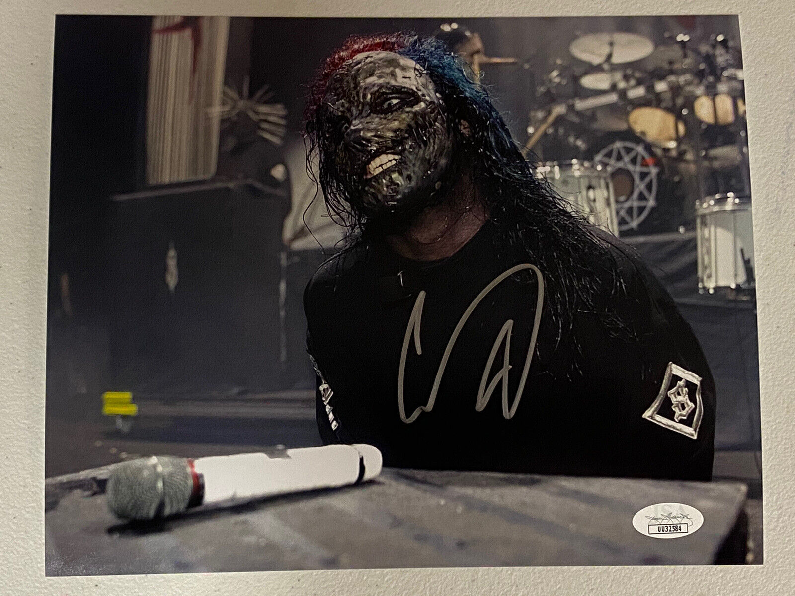 SLIPKNOT COREY TAYLOR AUTOGRAPHED SIGNED 8X10 Photo Poster painting EXACT PROOF JSA COA UU32584