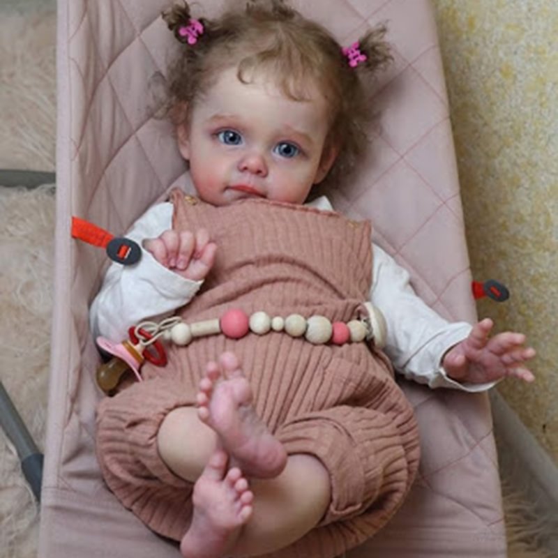 23 Inches Sweet Myrtle Open Eyes Reborn Doll- Maggie Series
