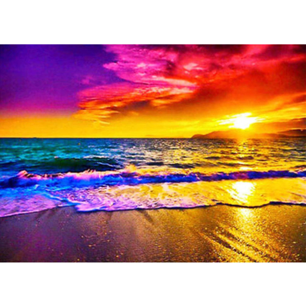 

Beach - Square Drill Diamond Painting - 50*40CM, 501 Original