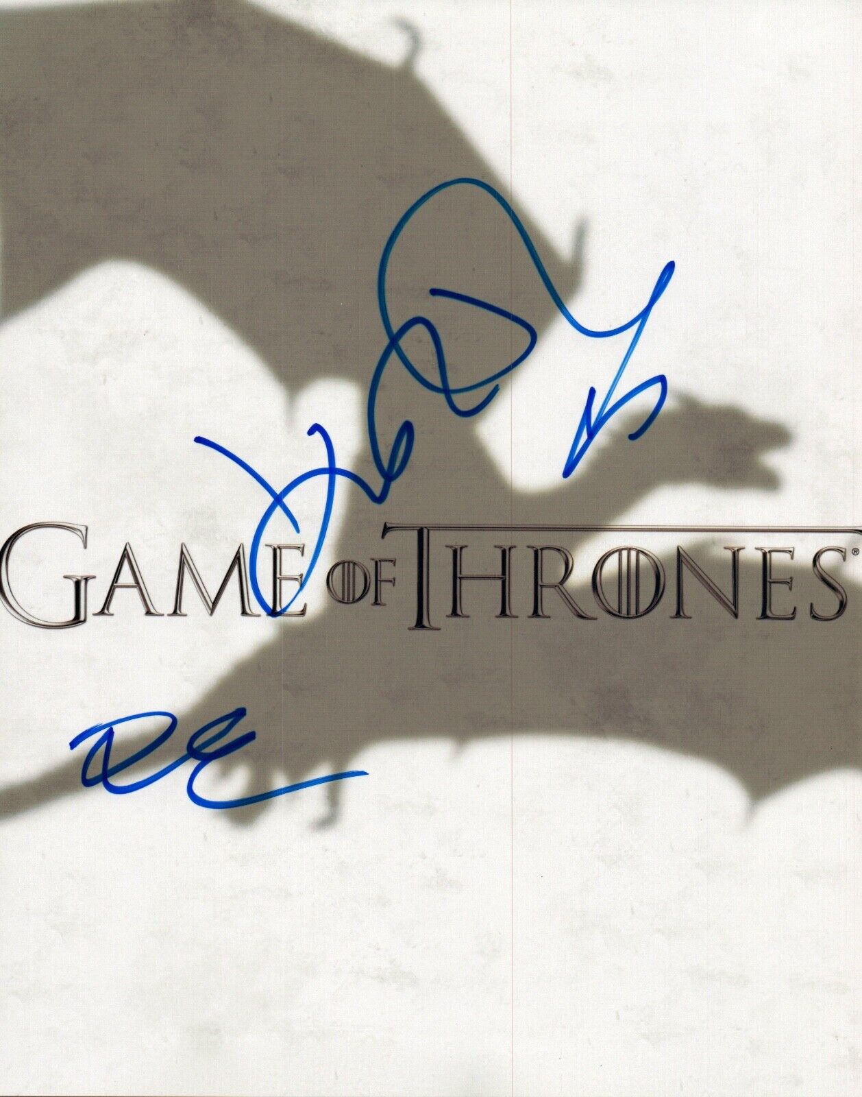 Game of Thrones Signed Autograph 8x10 Photo Poster painting John Bradley Dean-Charles Chapman VD