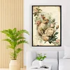 (Big Size) Flowers And Rabbit - 11CT Counted Cross Stitch 40*60cm/15.75*23.62in