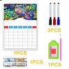 DIY Diamond Painting Magnetic Dry Erase Calendar for Fridge Planning Board Weekly Monthly Planner Memo Board Kits