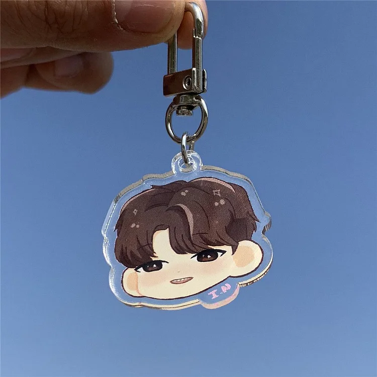 Stray Kids Cartoon Keychain