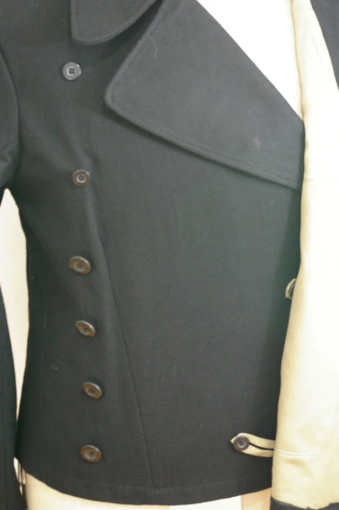   Elite German Panzer Black Wool Wrap/Jacket German-Uniform