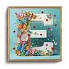 Butterfly Flower E 5D Partial Drill DIY Diamond Painting Kit 30*30cm