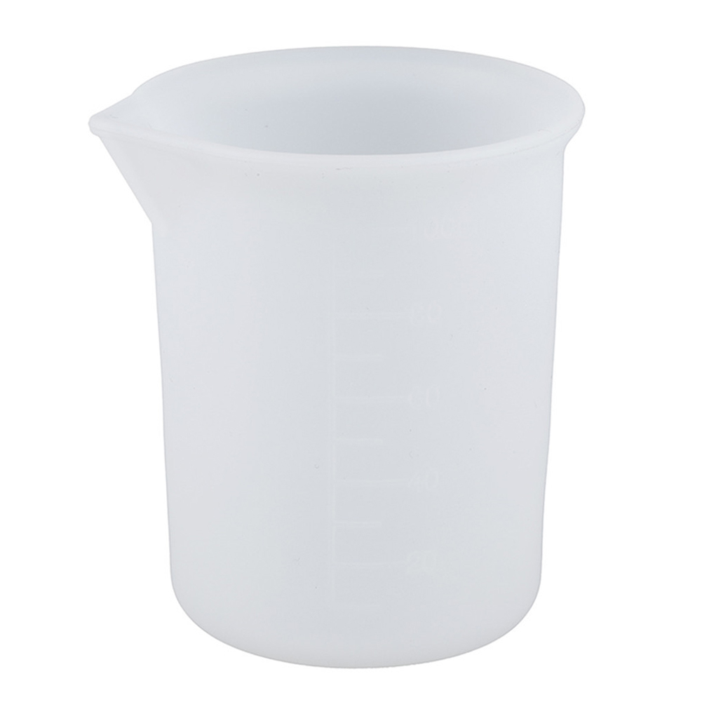 

100Ml Crystal Epoxy Silicone Measuring Cup With Scale Adjusting Mixing Cup, 501 Original