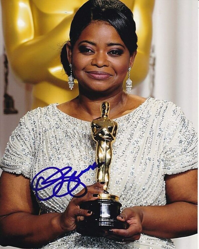 Octavia spencer signed autographed academy award oscar Photo Poster painting