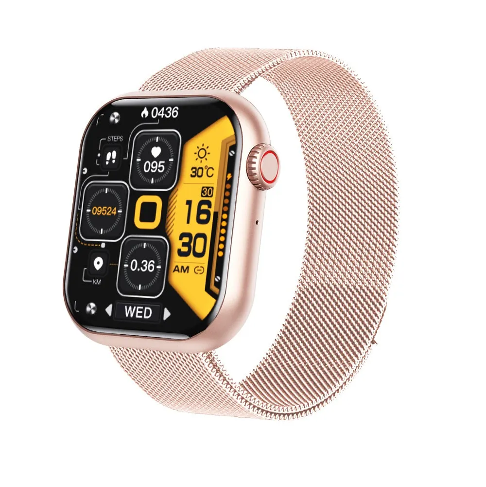 Blood Pressure Blood oxygen Sleep Monitoring Waterproof Smartwatch