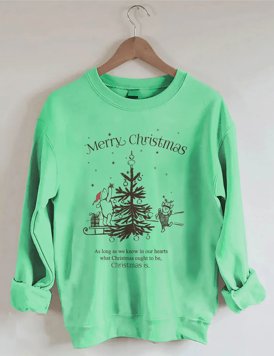 Winnie And Piglet Christmas Sweatshirt