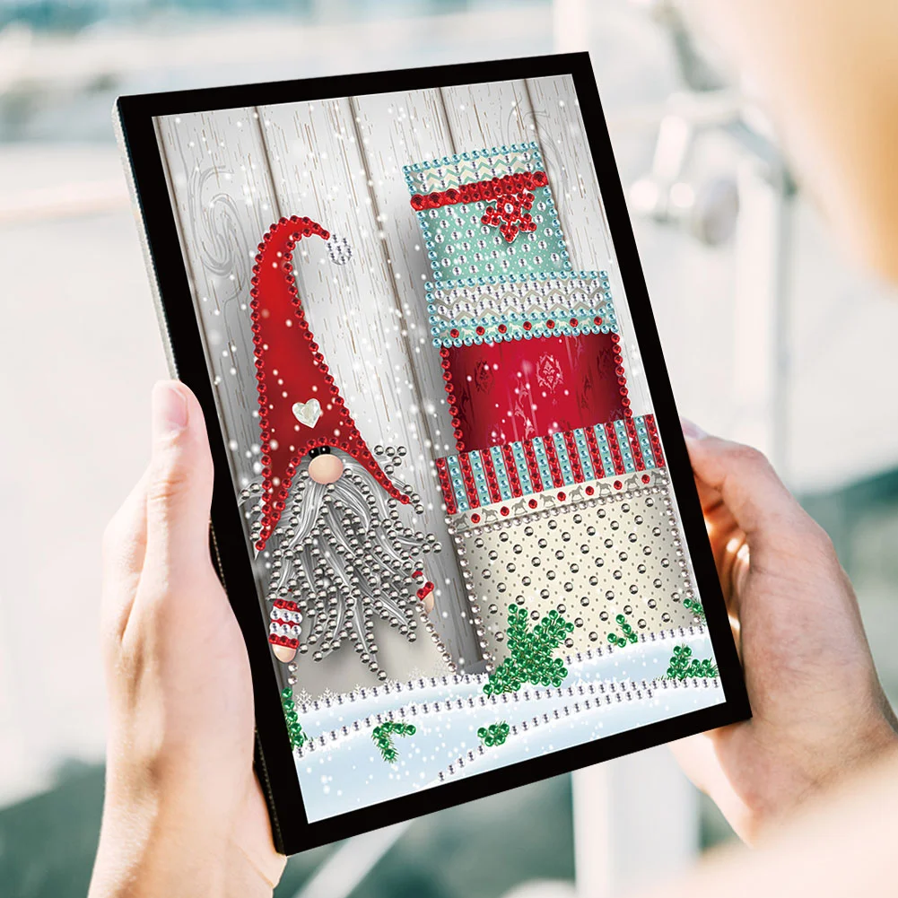 Christmas Style Partial Shaped Drill 50 Pages A5 Diamond Painting Book