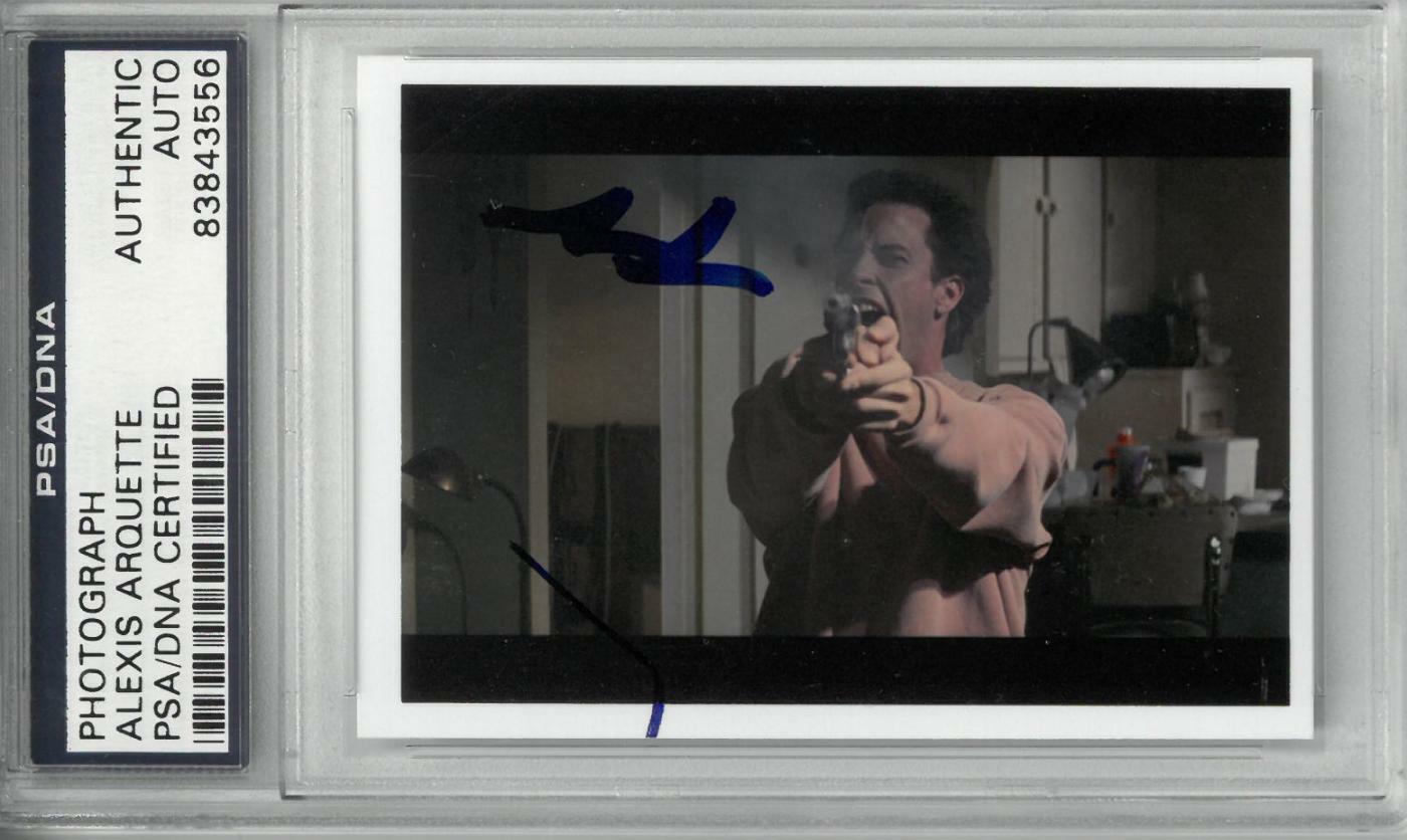 Alexis Arquette Signed Pulp Fiction 2.5x3.5 Photo Poster painting Encap PSA/DNA #83843556