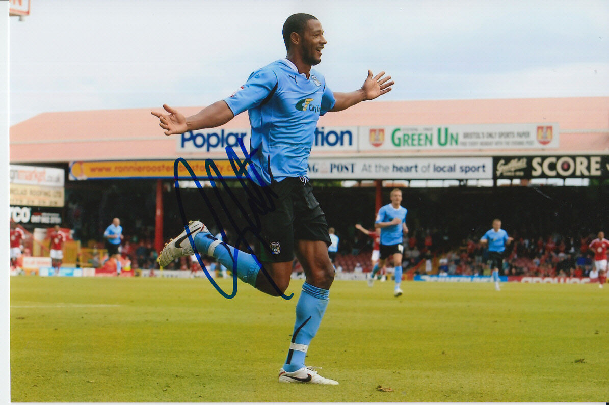 COVENTRY CITY HAND SIGNED CLIVE PLATT 6X4 Photo Poster painting 10.