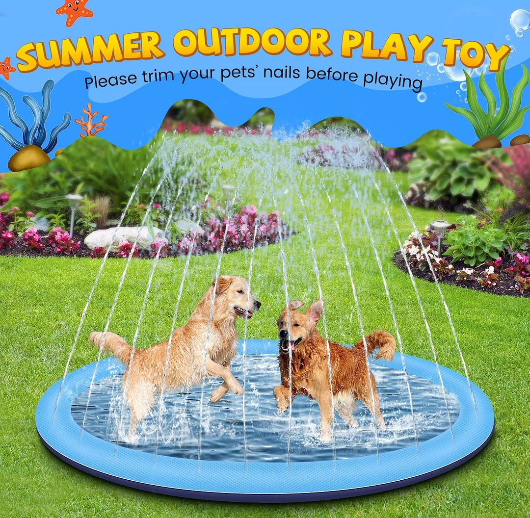 Dog Splash Pad 67"-95"